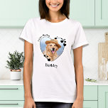 Personalisiert I Liebe Mein Hund Niedlich Heart Pe T-Shirt<br><div class="desc">Trage deinen besten Freund mit dir überall hin, wo du mit diesem Foto Hundeliebhaber Shirt gehst! Ein Muss für jeden Hundefreund, Hundemama und Hundedad! Ein Spaß "I Liebe My Dog" ... Personalisieren Sie Ihre Hunde mit dem bevorzugten Foto und Namen. COPYRIGHT © 2022 Judy Burrows, Black Dog Art - Alle...</div>