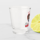 Personalisiert I Liebe Mein Husband Herz Foto Schnapsglas (Links)
