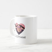 Personalisiert I Liebe Meine Freundin/Freundin Cus Kaffeetasse (Vorderseite Links)