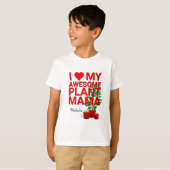 PERSONALISIERT I LIEBE MEINE PHANTASTISCHE PFLANZE T-Shirt (Vorne ganz)