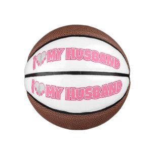 Personalisiert I Liebe My Husband - Add Husband Fo Mini Basketball