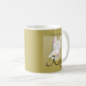 Personalisiert I Liebe My Kitty Foto Kaffeetasse (VorderseiteRechts)