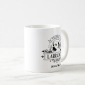 Personalisiert I Liebe My Labrador Coffee Tasse (VorderseiteRechts)