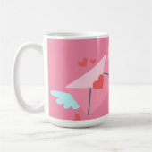 Personalisiert I Liebe You Letter Valentinstag Tas Kaffeetasse (Links)