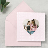 Personalisiert I Liebe You Mama Foto Herz