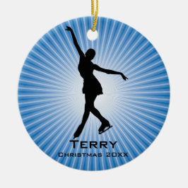 Personalisiert Ice Skaten Ornament