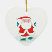 Personalisiert Ice Skaten-Skater Keramik Ornament (Vorne)