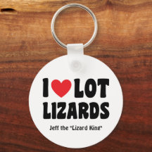 Personalisiert, ich Liebe Lot Lizards Funny