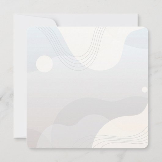 Personalisiert, ich wünschte, du lebst neben der T Einladung (Rückseite)