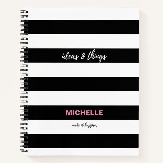 Personalisiert, Ideen und Dinge Notizblock (Vorderseite)