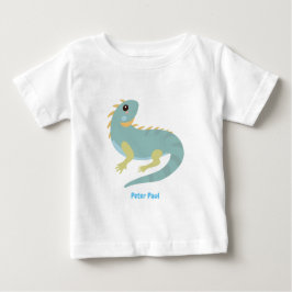Personalisiert Iguana Lizard Baby T - Shirt