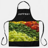 Personalisiert Ihr Foto und Name Schürze (Vorderseite)