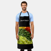 Personalisiert Ihr Foto und Name Schürze (Getragen)
