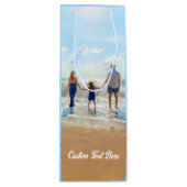 Personalisiert Ihr Foto Weinbeutel Maßgeschneidert Geschenktüte Für Weinflaschen (Vorderseite)