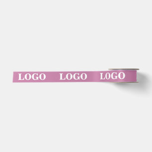Personalisiert Ihr Logo Name Stylisch Modern Minim Satinband
