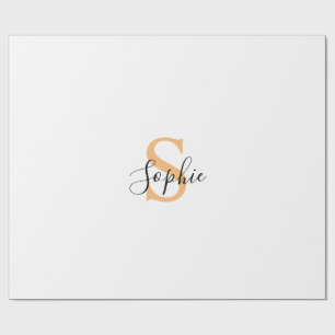 Personalisiert Ihr Name, Benutzerdefinierter Name, Geschenkpapier
