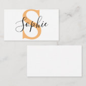 Personalisiert Ihr Name, Individuelle Name, Geburt Begleitkarte (Vorne/Hinten)