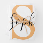 Personalisiert Ihr Name, Individuelle Name, Geburt Geschenkpapier Set (Beispiel)