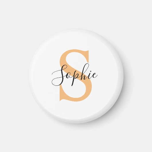 Personalisiert Ihr Name, Individuelle Name, Geburt Magnet (Vorne)