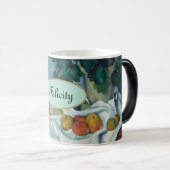Personalisiert "Ihr Name" Paul Cezanne Fruit Verwandlungstasse (VorderseiteRechts)