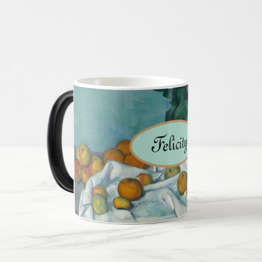 Personalisiert "Ihr Name" Paul Cezanne Fruit Verwandlungstasse (Vorderseite Links)