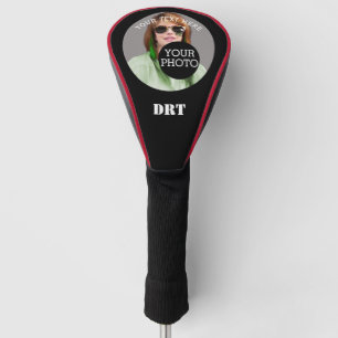 Personalisiert Ihr Text-Monogramm Ihr Bild auf a Golf Headcover