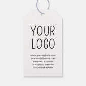 Personalisiert Ihre Bestellung Geschenkanhänger (Rückseite)