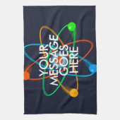 Personalisiert IHRE NACHRICHT Küchentuch (Vertikal)