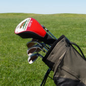 Personalisiert Ihre Text-Kalifornien-Staats-Flagge Golf Headcover (In SItu)