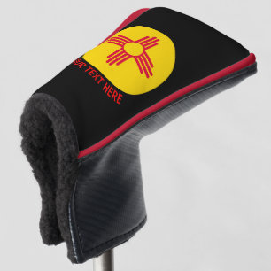 Personalisiert Ihre Text-New-Mexiko Staats-Flagge Golf Headcover