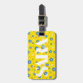 Personalisiert Ihren Namen Akryllische Gepäckmarke Gepäckanhänger (Vorderseite vertikal)