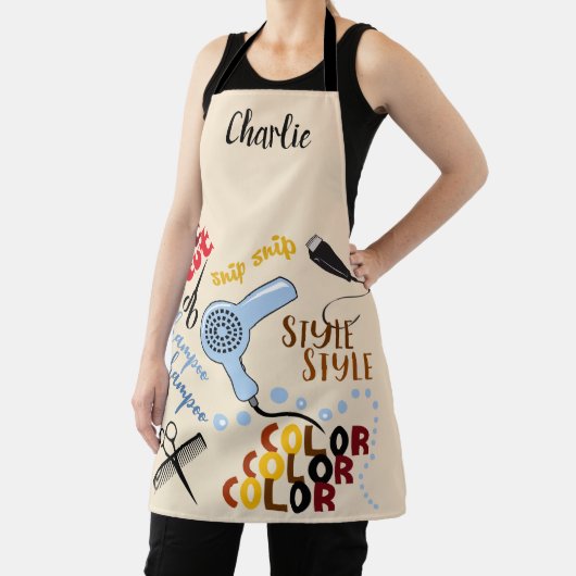 Personalisiert im Friseur Schürze (InSitu)