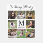 Personalisiert in der Lieblingsfotografie Fleecedecke (Vorderseite)