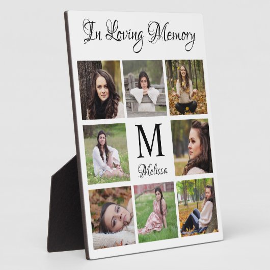 Personalisiert in der Lieblingsfotografie Fotoplatte (Seite)