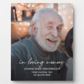 Personalisiert in einem Foto mit viel Speicher Fotoplatte (Vorderseite)