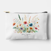 Personalisiert in Grace wachsen Zubehörtasche (Vorderseite)