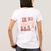 Personalisiert in meiner Verlobten Ära T-Shirt (Rückseite)