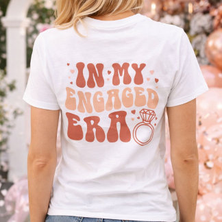 Personalisiert in meiner Verlobten Ära T-Shirt