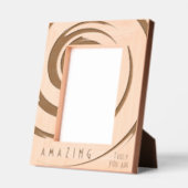 Personalisiert inspirierender moderner Abstrakter  Geätzte Rahmen (Links)