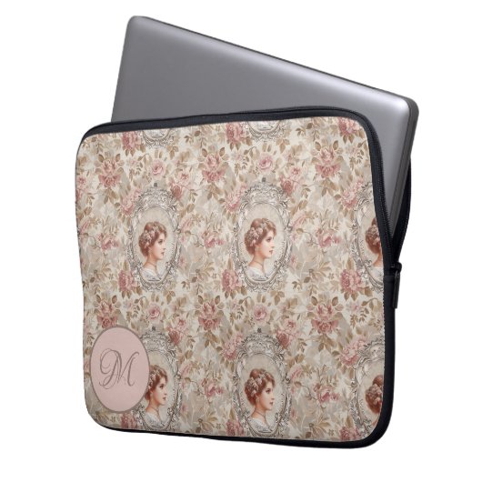 Personalisiert Inspiriert Regency Laptopschutzhülle (Vorderseite Links)