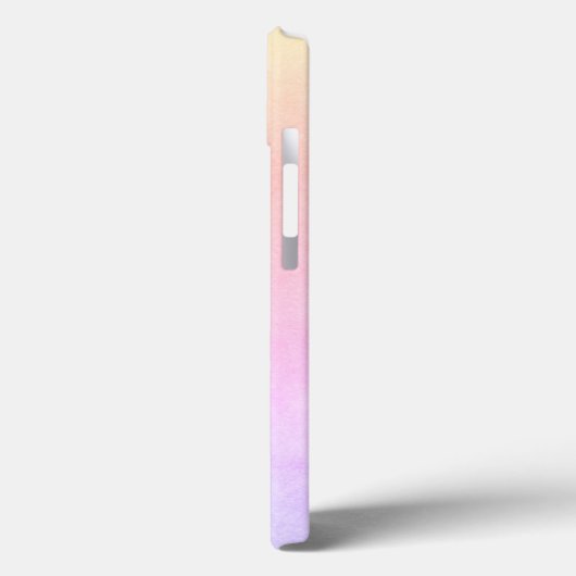 Personalisiert Intense Frosty Rainbow Blend Ombre Case-Mate iPhone Hülle (Rückseite / Links)