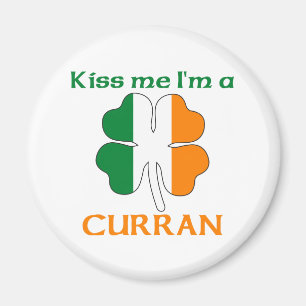 Personalisiert irisch Kiss Me I bin Curran Magnet