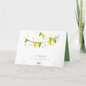 Personalisiert Irish Birthday Segen Scripture Karte (Rückseite)