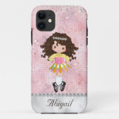 Personalisiert Irish Dance Brünett Girl Soft Shoe Case-Mate iPhone Hülle (Rückseite)