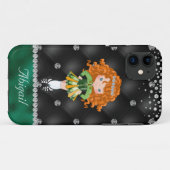 Personalisiert Irish Dance Redhead Girl Soft Shoe  Case-Mate iPhone Hülle (Rückseite (Horizontal))