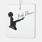 Personalisiert Irish Dance Soft Shooting Christmas Keramikornament (Links)