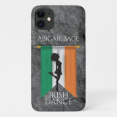 Personalisiert Irish Dancer - Flag Ireland Dance Case-Mate iPhone Hülle (Rückseite)
