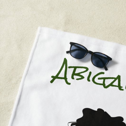 Personalisiert Irish Dancer Hard Shoe Dance Strandtuch