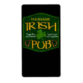 Personalisiert Irish Pub Sign (Vorne)