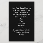 Personalisiert Irish Pub Sign Flyer (Hinten)